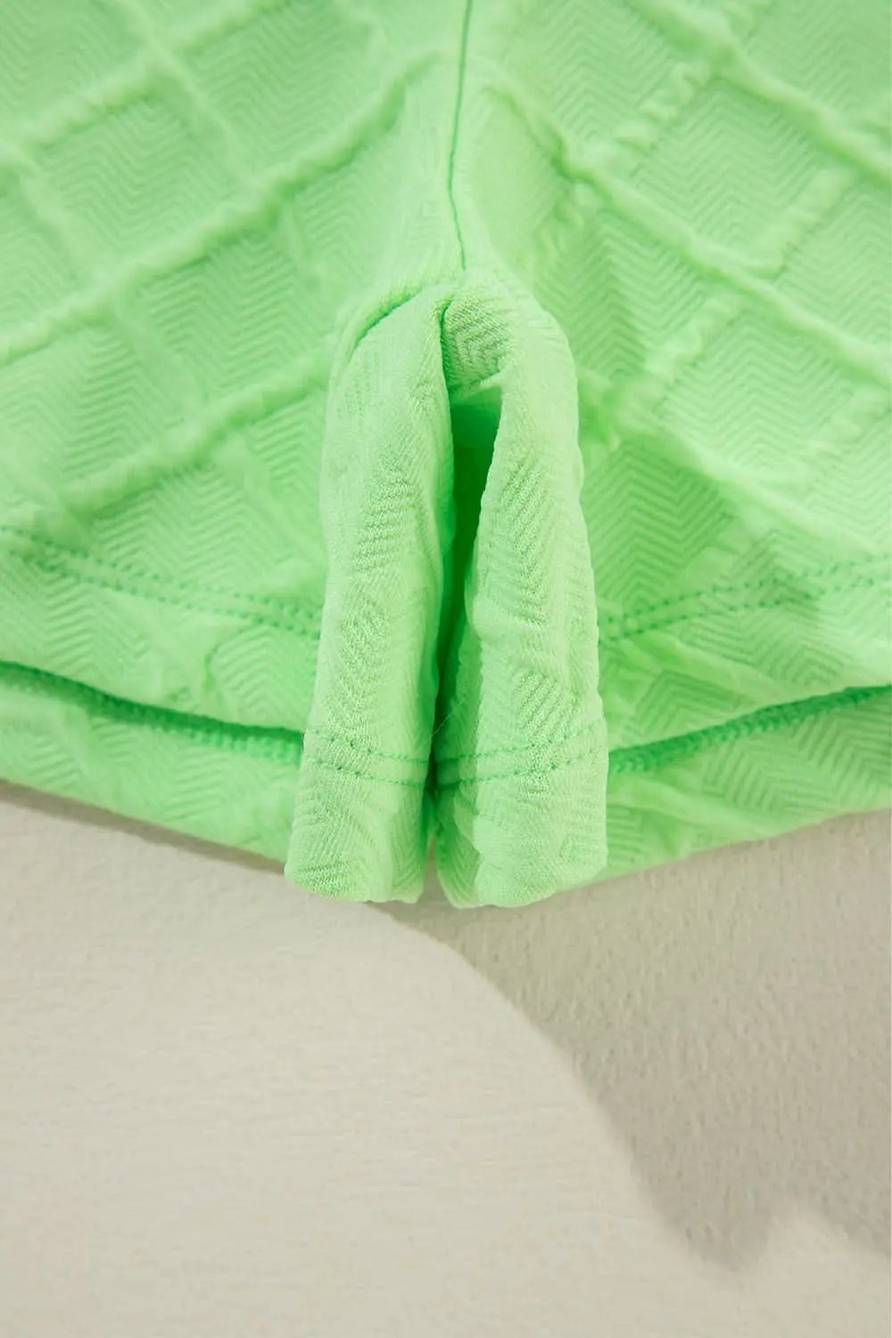 Light green checkered lounge set - Love Salve